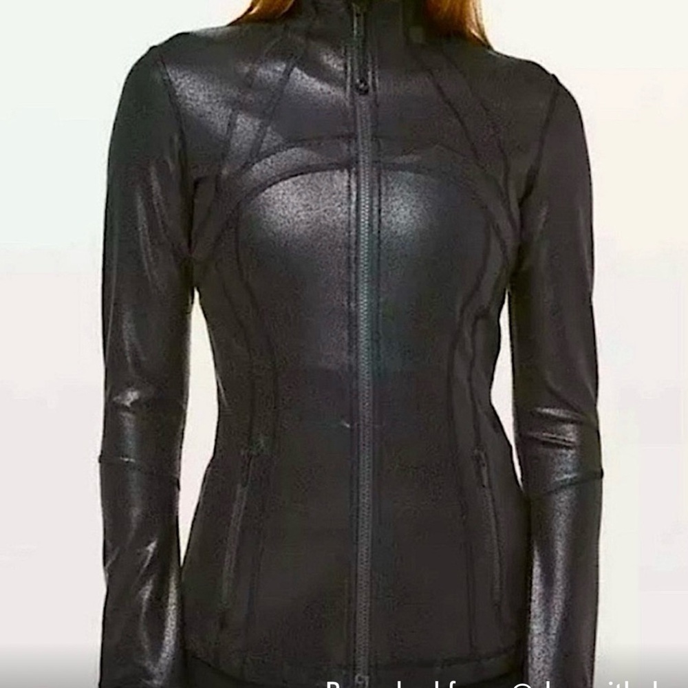 Lululemon Athletica Black  define Jacket Streamlined Fit size 10